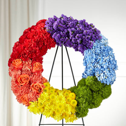 Circle of Love Wreath –  Floristeria Fabiana, Charlotte NC