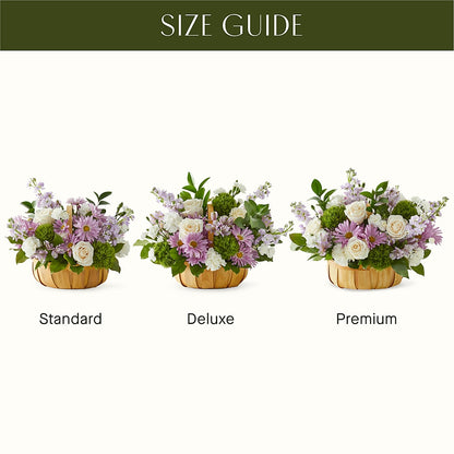Peace & Love Basket –  Floristeria Fabiana, Charlotte NC