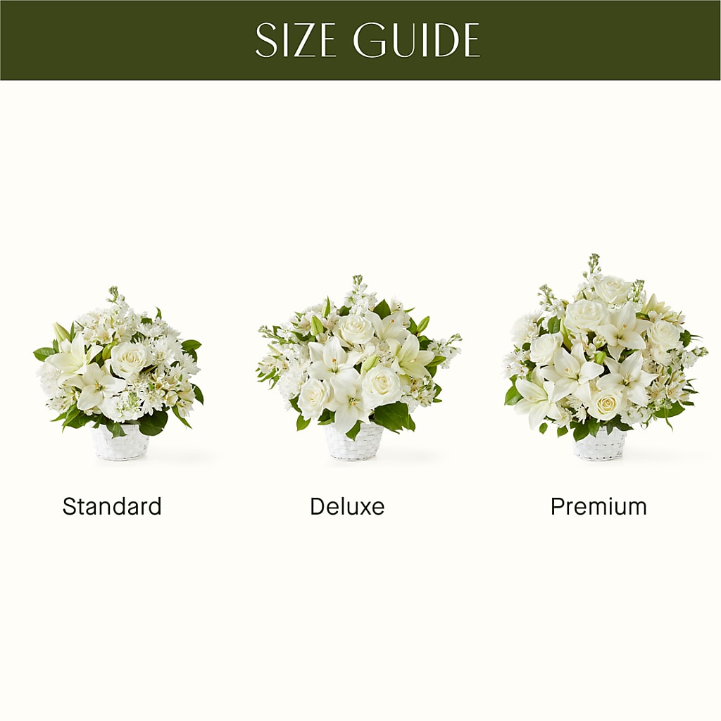 Peaceful Reflections Arrangement –  Floristeria Fabiana, Charlotte NC