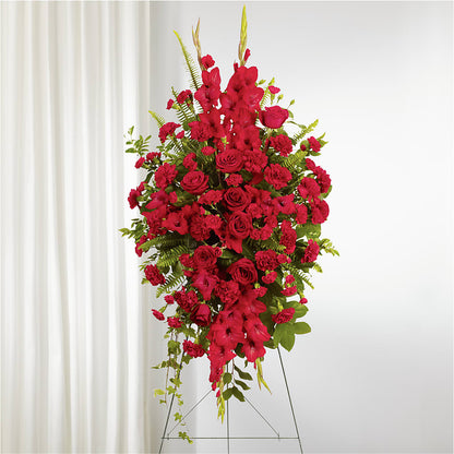 From the Heart Standing Spray –  Floristeria Fabiana, Charlotte NC