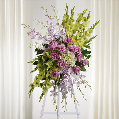 Lasting Legacy Standing Spray –  Floristeria Fabiana, Charlotte NC