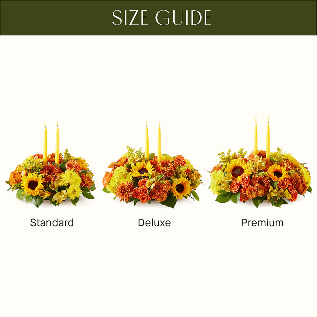 Autumn Harmony Centerpiece –  Floristeria Fabiana, Charlotte NC