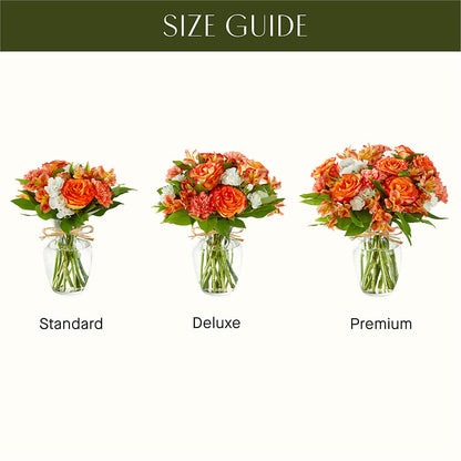 Apricot Glow Bouquet –  Floristeria Fabiana, Charlotte NC