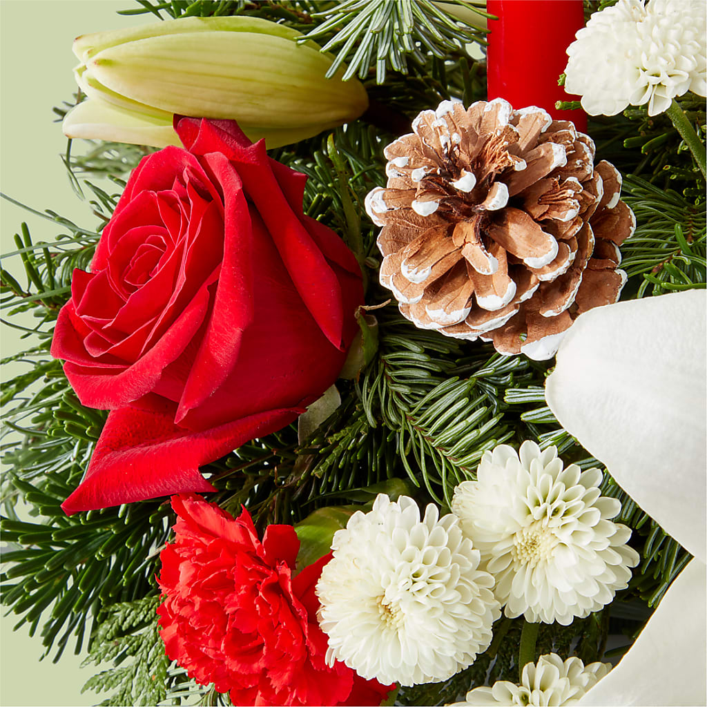 Seasonal Festivities Centerpiece –  Floristeria Fabiana, Charlotte NC