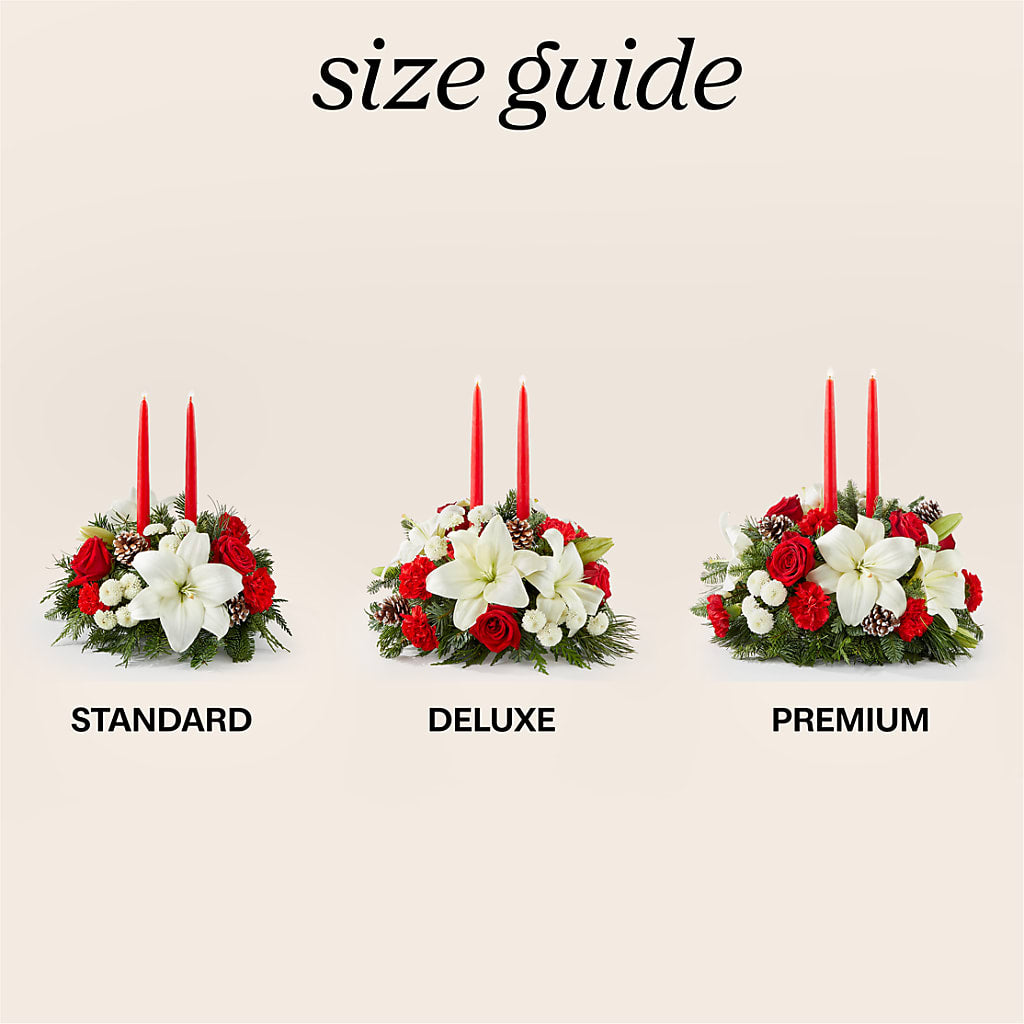 Seasonal Festivities Centerpiece –  Floristeria Fabiana, Charlotte NC