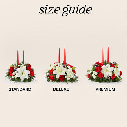 Seasonal Festivities Centerpiece –  Floristeria Fabiana, Charlotte NC