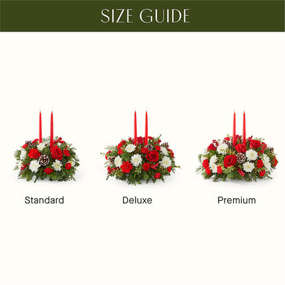 Holiday Soiree Centerpiece –  Floristeria Fabiana, Charlotte NC