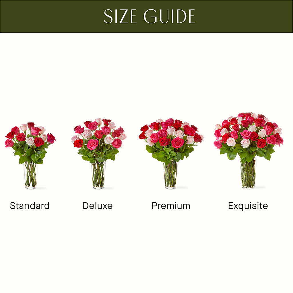 Charming Rose Bouquet –  Floristeria Fabiana, Charlotte NC