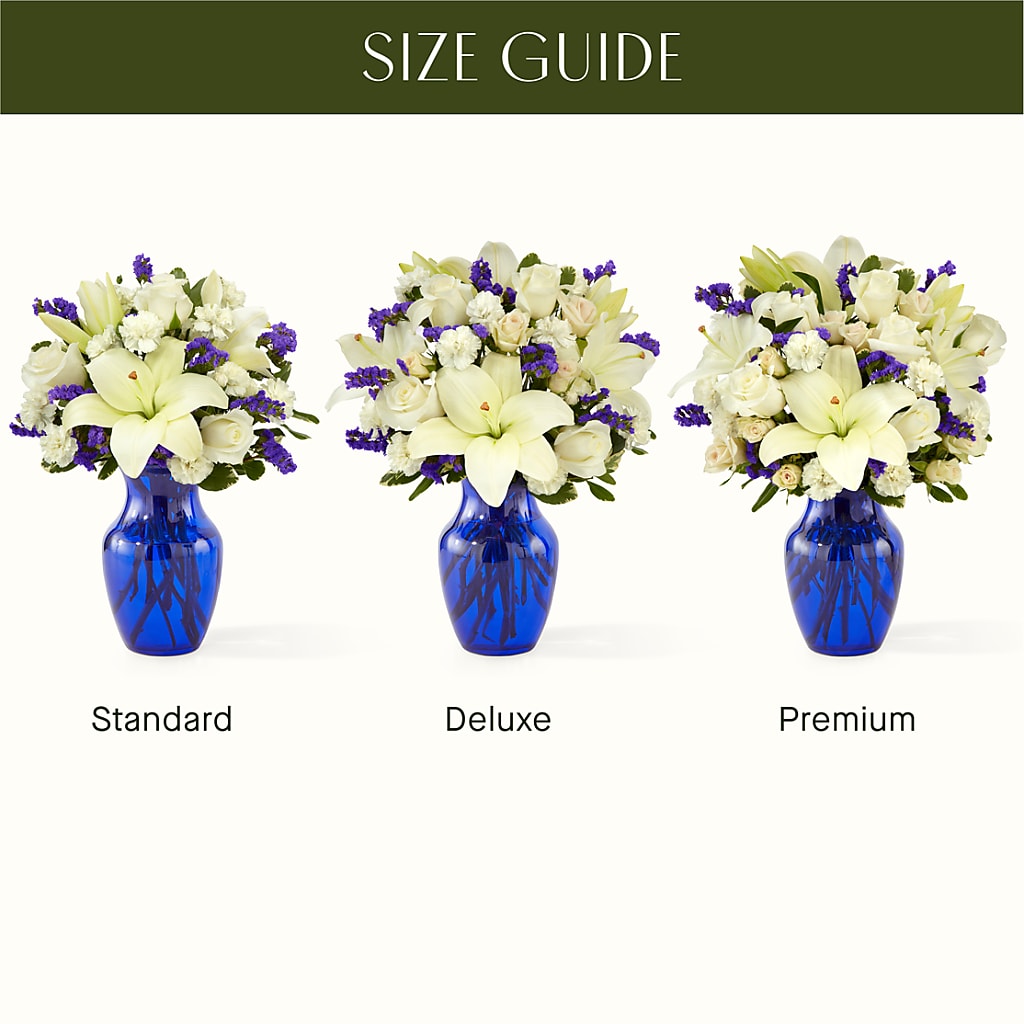 Sapphire Rush Bouquet –  Floristeria Fabiana, Charlotte NC