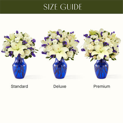 Sapphire Rush Bouquet –  Floristeria Fabiana, Charlotte NC