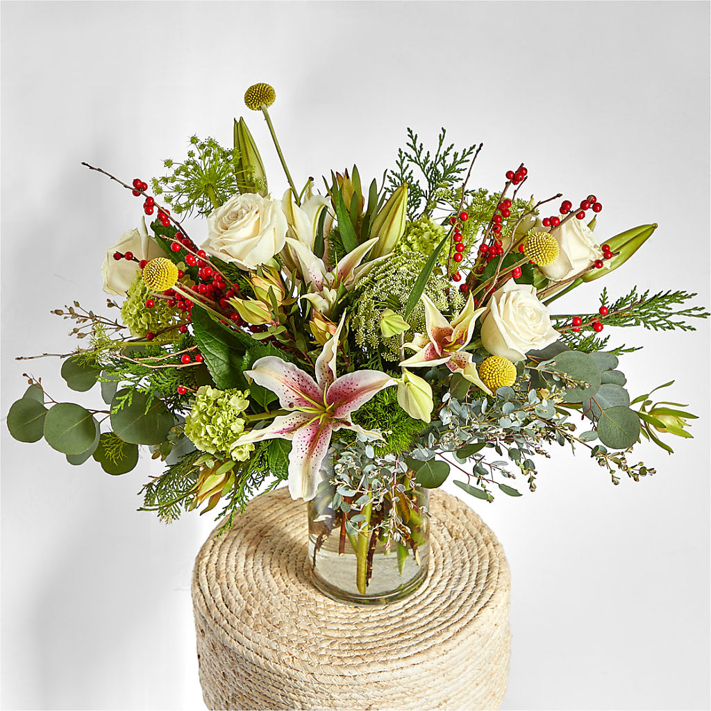 Berry & Bright Bouquet –  Floristeria Fabiana, Charlotte NC