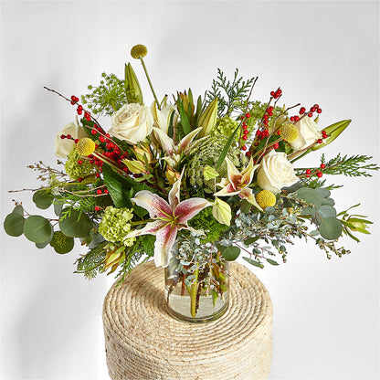 Berry & Bright Bouquet –  Floristeria Fabiana, Charlotte NC