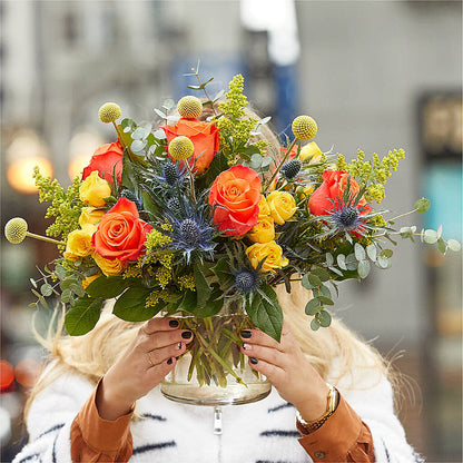 Disco Bouquet –  Floristeria Fabiana, Charlotte NC