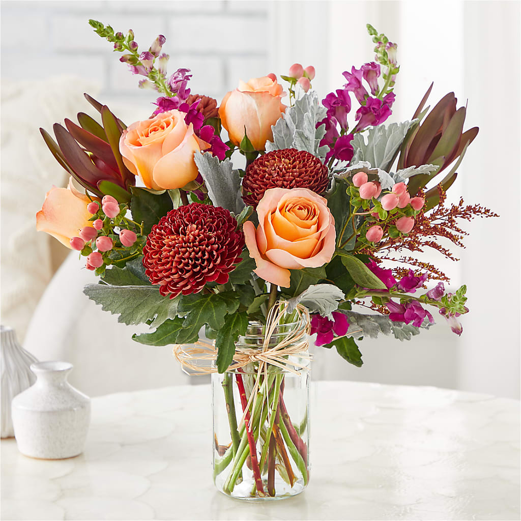 Moody Hues Bouquet –  Floristeria Fabiana, Charlotte NC