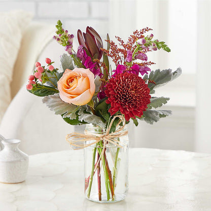 Moody Hues Bouquet –  Floristeria Fabiana, Charlotte NC