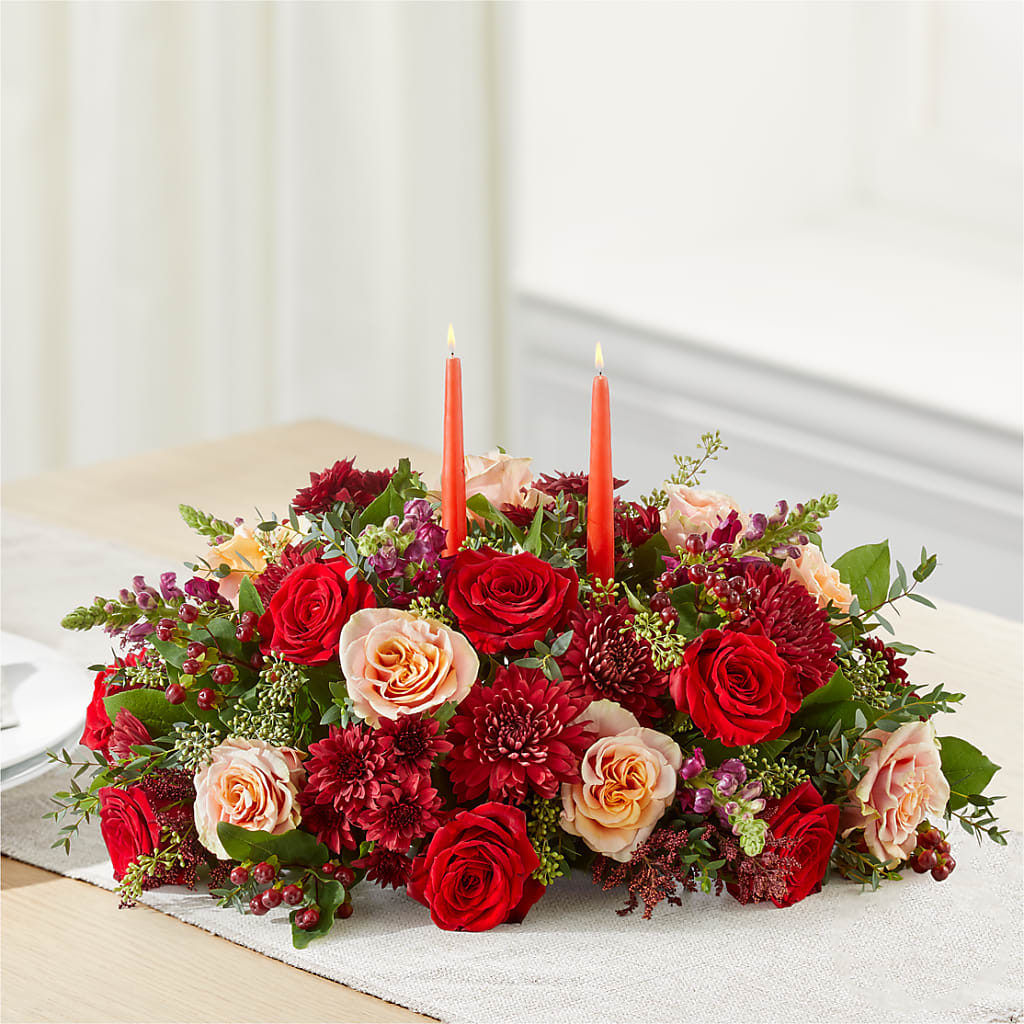 Most Thankful Centerpiece –  Floristeria Fabiana, Charlotte NC