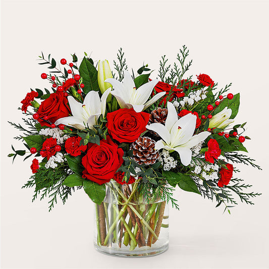 Best in Snow Bouquet –  Floristeria Fabiana, Charlotte NC