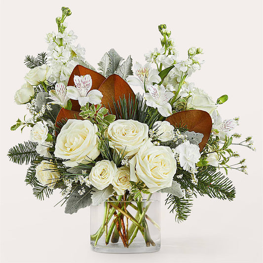 Fresh Snowfall Bouquet –  Floristeria Fabiana, Charlotte NC
