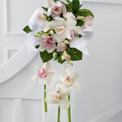 Perfect Entrance Pew Arrangement –  Floristeria Fabiana, Charlotte NC