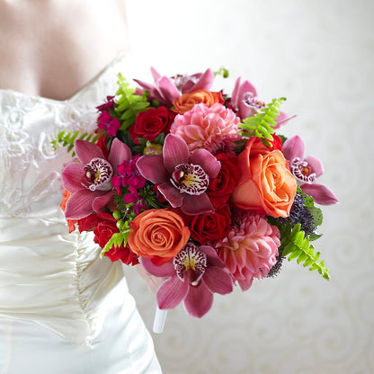 Brilliant Blossoms Bouquet –  Floristeria Fabiana, Charlotte NC