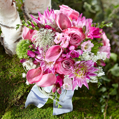 Pink Profusion Bouquet –  Floristeria Fabiana, Charlotte NC