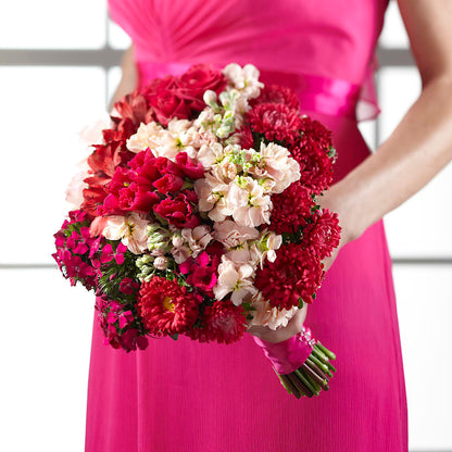 Pink Effervescence Bouquet –  Floristeria Fabiana, Charlotte NC
