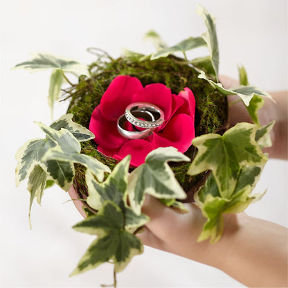Lila Rose Ring Nest –  Floristeria Fabiana, Charlotte NC