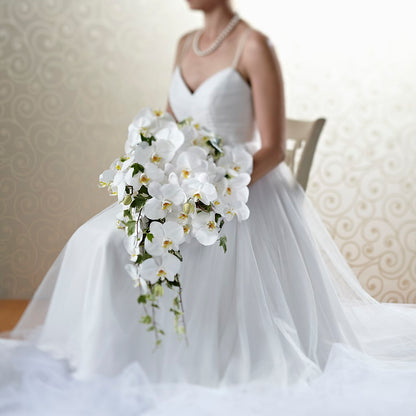 Classic White Bouquet –  Floristeria Fabiana, Charlotte NC