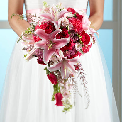 Lily & Rose Bouquet –  Floristeria Fabiana, Charlotte NC