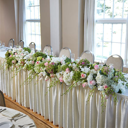 State of Joy Head Table Arrangement –  Floristeria Fabiana, Charlotte NC