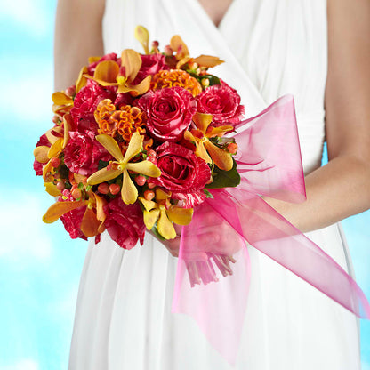 Brilliant Shades of Love Bouquet –  Floristeria Fabiana, Charlotte NC