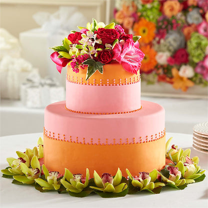 Sweet Citrus Cake Decor –  Floristeria Fabiana, Charlotte NC