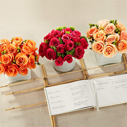 Dawn Rose Centerpiece –  Floristeria Fabiana, Charlotte NC