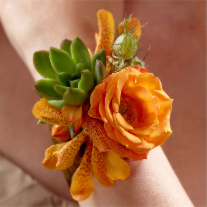 Irresistible Love Wrist Corsage –  Floristeria Fabiana, Charlotte NC