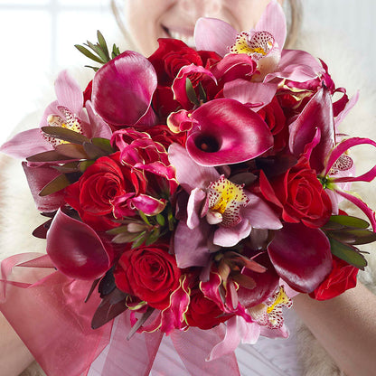 Heart of Hearts Bouquet –  Floristeria Fabiana, Charlotte NC